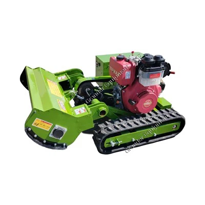 Low Price Cheap Diesel Electric Starter Remote Control Grass Shredder