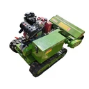 Low Price Cheap Diesel Electric Starter Remote Control Grass Shredder